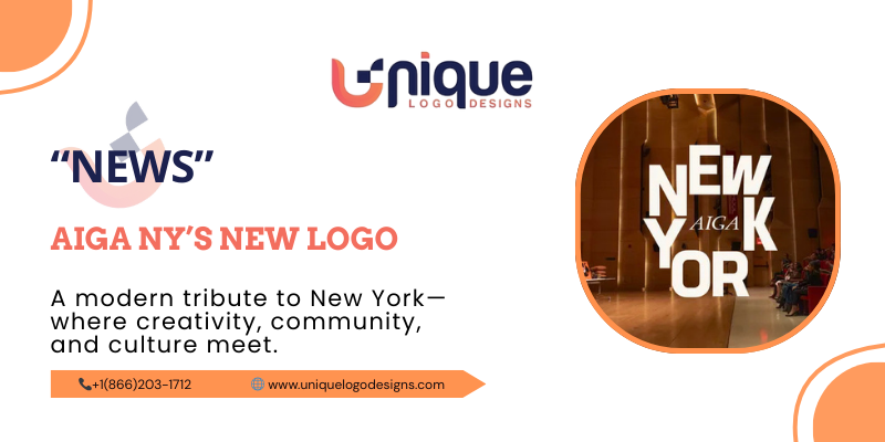 AIGA NY’s New Logo A modern tribute to New York—where creativity, community, and culture meet.