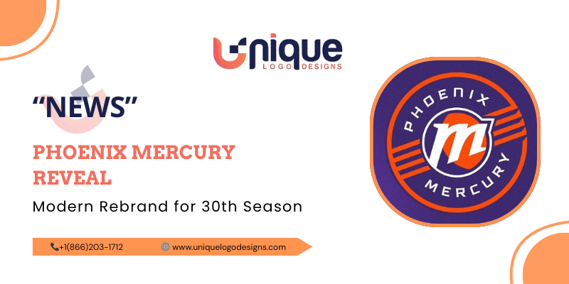 Phoenix Mercury Reveal Modern Rebrand for 30th Season