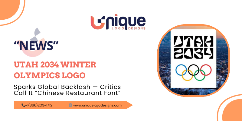 Utah 2034 Winter Olympics Logo Sparks Global Backlash — Critics Call It “Chinese Restaurant Font”