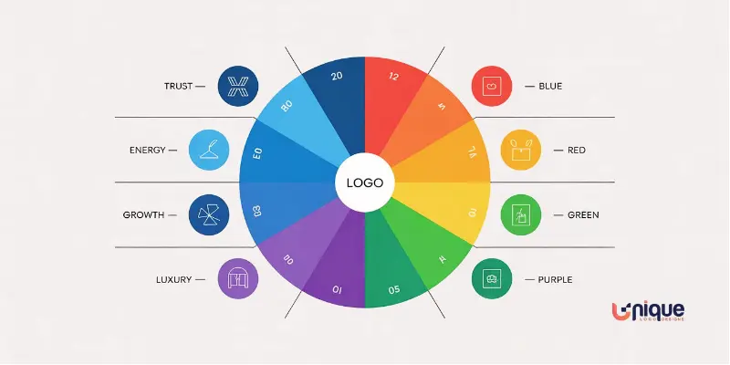 logo color psychology chart